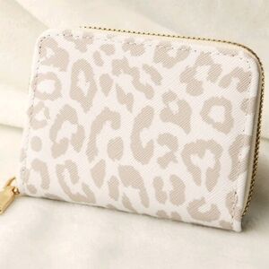 Leopard Print Pattern Women's Small Wallet Card